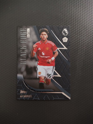 Topps 26-27 EPL Flagship JJ Gabriel Black Edge Edition κάρτα