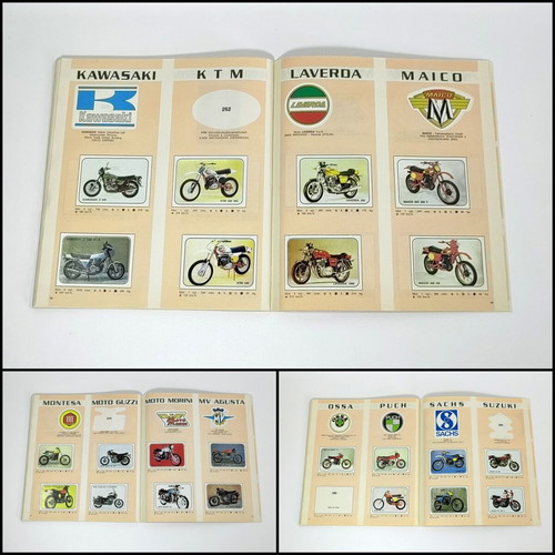 Panini Moto Sport 1979 Sticker Album like new, incomplete