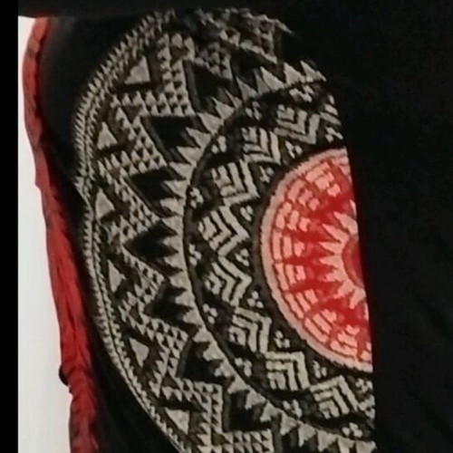 Desigual thin cardigan new, black and red, size M