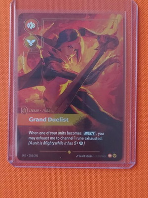 Fiora Grand Duelist V.2 Showcase card like new