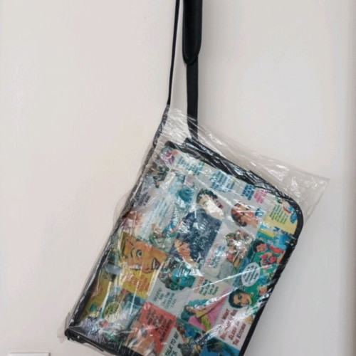 Vintage Comic & Retro Quotes Pop Art Messenger Laptop Bag