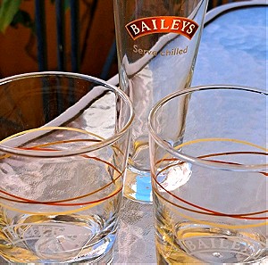 3 συλλεκτικά Baileys ποτήρια