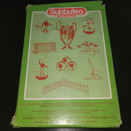 Subbuteo Scotland used set