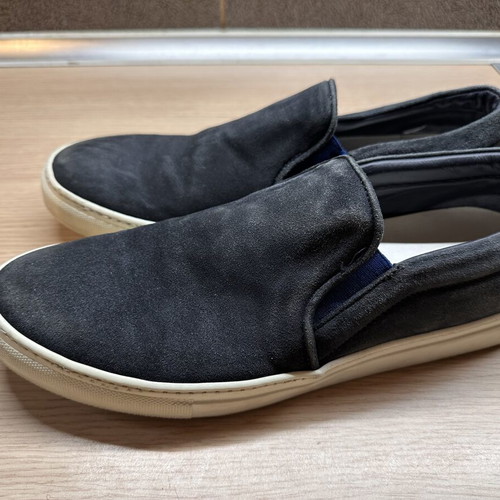 Yoox men's casual shoes size 42 dark blue