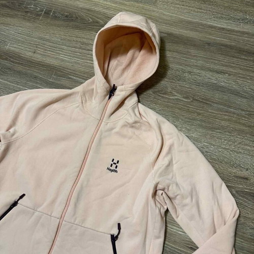 Women's fleece hoodie Haglöfs Polartec Bungy XL like new, pink