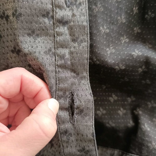Girls' trench coat new, gray, size 152 cm