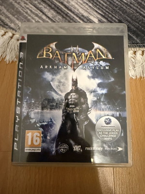 Batman Arkham Asylum PS3 game
