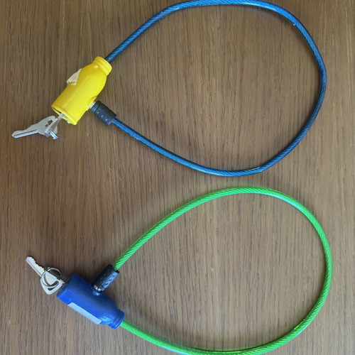 Bicycle locks like new, set of 2 with keys