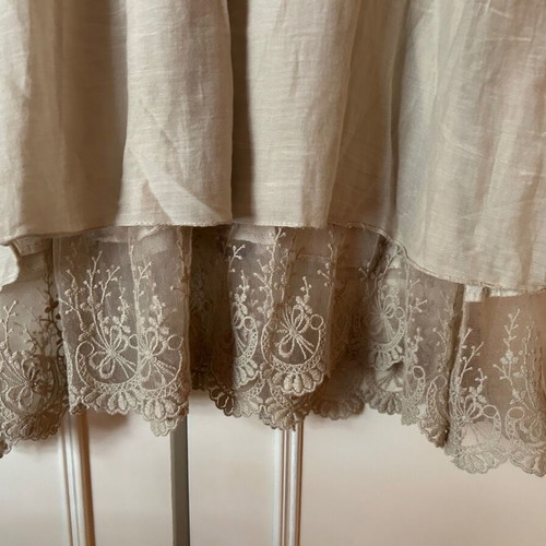 Imperial Italy women's dress M sand beige, like new, cotton silk