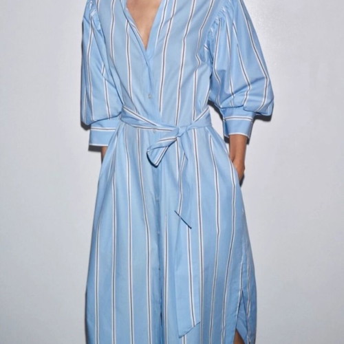 Zara striped dress like new, fits XS and small