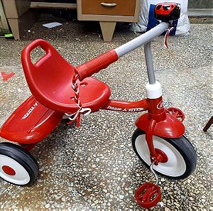 Πώληση 26/06/2023 12:00 μμ ΜΕΤΑΧΕΙΡΙΣΜΕΝΟ  Παιδικό ποδήλατο μεταλλικό "Radio Flyer Fold 2 Go Trike" !