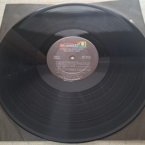 William Saint James A Song For Every Mood LP употребяван, рок