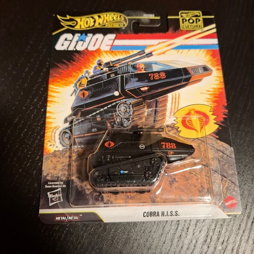 G.I.JOE Cobra H.I.S.S. Hot Wheels Premium καινούργιο