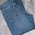 Τζην straight fit αφόρετο, μέγεθος 38, μπλε Zara