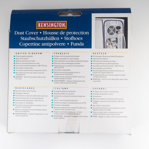 Kensington Mini Tower PC Dust Cover Brand New Sealed