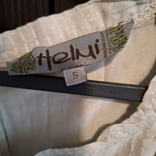 Helmi dress used, gray with reversible belt, size S