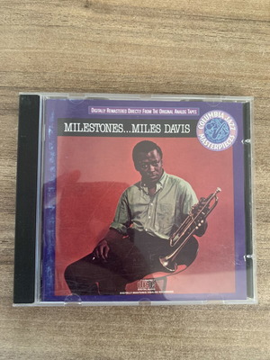 Miles Davis Milestones CD, ευρωπαϊκή remastered έκδοση Columbia Sony