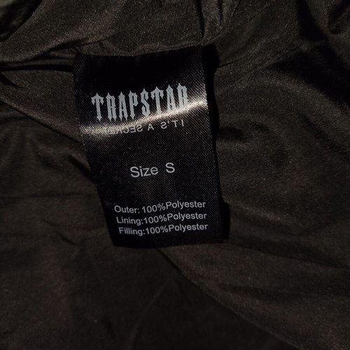 Trapstar Hyperdrive Puffer Jacket Like New Black Small