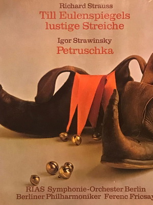 Vinyl Richard Strauss / Igor Stravinsky – Till Eulenspiegels Lustige Streiche / Petruschka, German copy, classical music