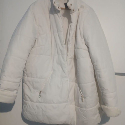 Women's jacket size L like new, white