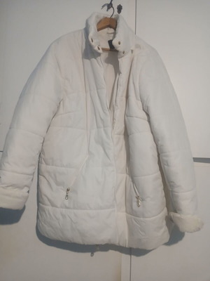 Women's jacket size L like new, white
