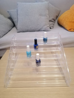 Nail polish stand 7 shelves new, unopened