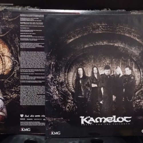 Kamelot Poetry For The Poisoned 2LP 2010 like new, signed by 2 members