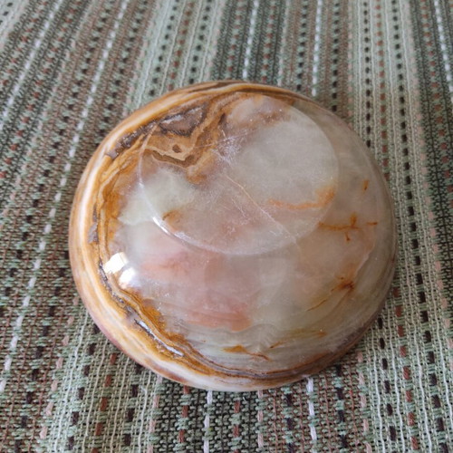 Alabaster bowl, diameter 12.5 cm, height 4 cm
