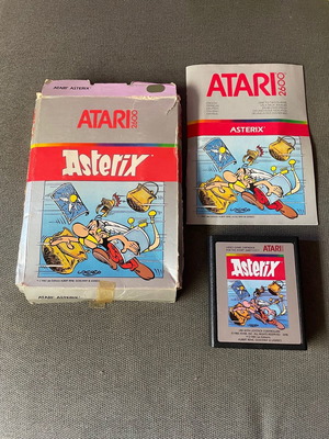 Asterix game for Atari 2600 used, complete in box