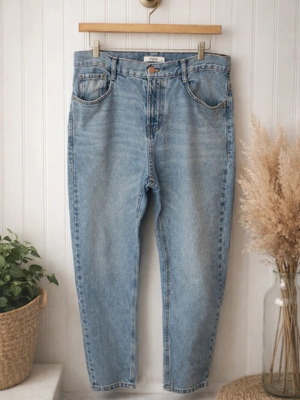 Waikiki high waist pants like new, blue, size S