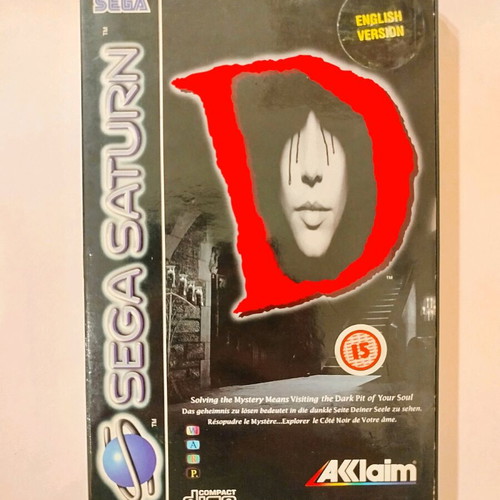 D Sega Saturn game used, UK English version