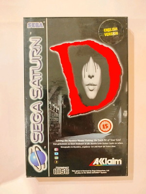 D Sega Saturn game used, UK English version