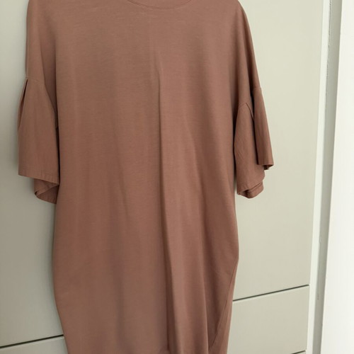 Mini dress with ruffles Stradivarius size S used