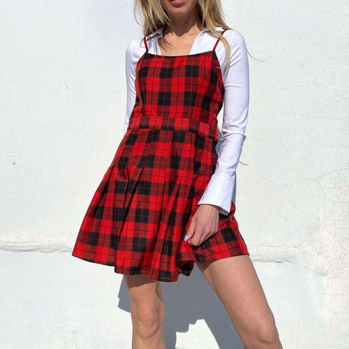 H&M dress red size S like new