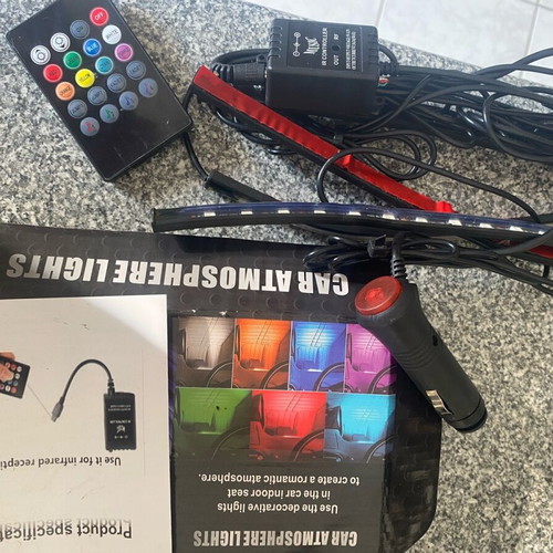 Car hidden lighting new with controller and color changes