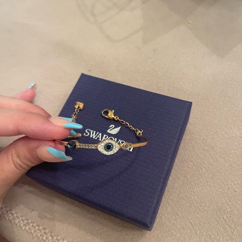 Swarovski Symbolic Eye Blue Bracelet like new
