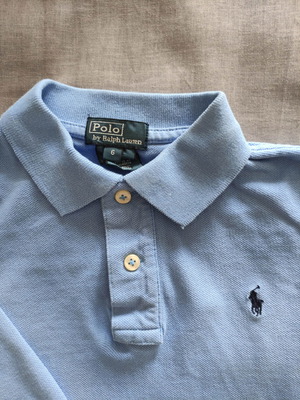 Ralph Lauren Polo πικέ μπλούζα Νο 6 σαν καινούργιο, μπλε
