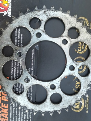 Z1000 Z 1000 SX Front and Rear Sprocket Set like new