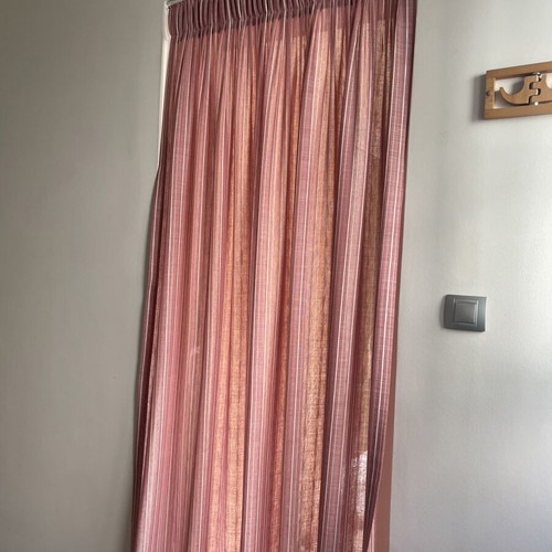 Curtain and Roman blind like new, separate sale available