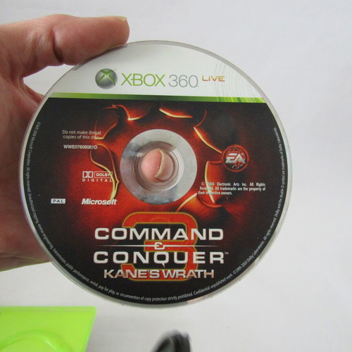 Xbox 360 Command & Conquer Kane's Wrath like new, with manual