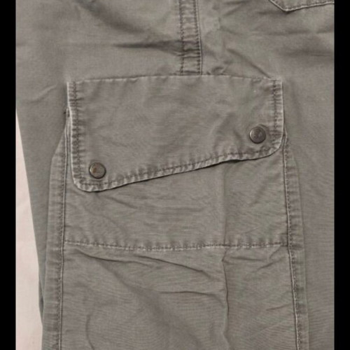 Armani Jeans long cargo bermuda shorts, khaki