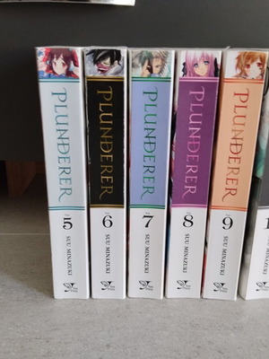 Plunderer manga volumes 5-10 new, English