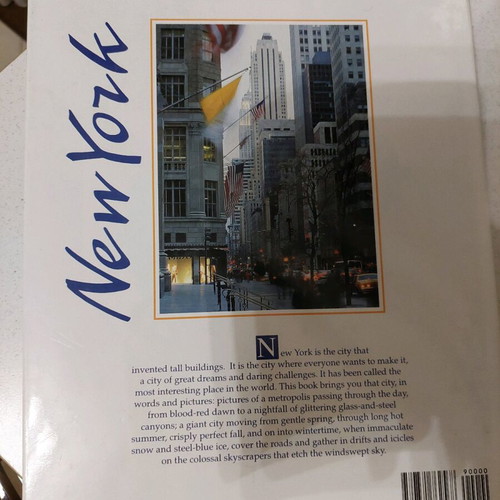 Coffee Table Book New York like new, old edition