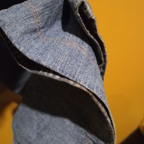 Polo Garage high-waist wide straight jeans, 100% cotton, size EUR 40