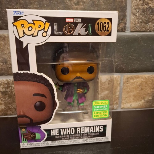 Funko Pop He Who Remains like new, Limited Edition Summer Convention 2022