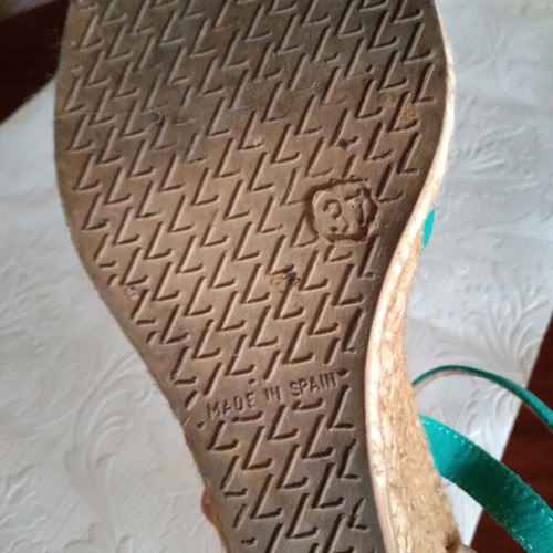 Toni Pons espadrilles like new, green, elegant design