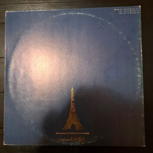 A Paris 2xLP vinyl used, pop compilation