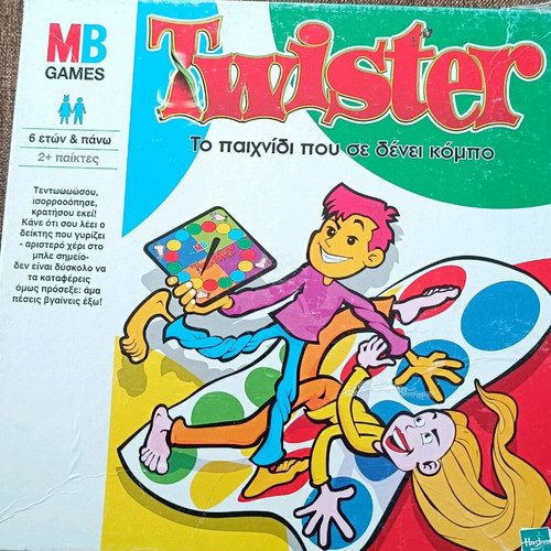 Twister game like new by MB games for ages 6 and up