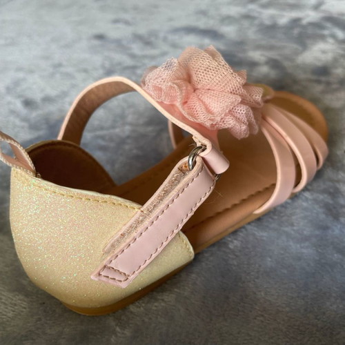 H&M kids leather sandals size 25