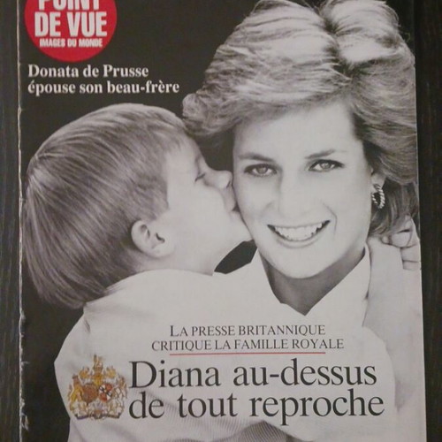 Point de Vue magazine Princess Diana February 1991
